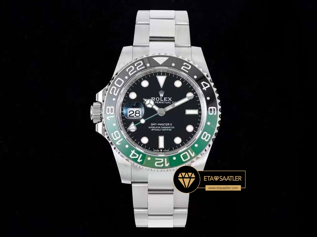 Rolex Gmt-Master II Sprite 126720VTNR Clean Factory 3186 Oyster 904L Super Plus Clone ETA