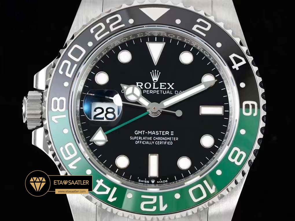 Rolex Gmt-Master II Sprite 126720VTNR Clean Factory 3186 Oyster 904L Super Plus Clone ETA Rolex Gmt-Master II Sprite 126720VTNR Clean Factory 3186 Oyster 904L Super Plus Clone ETA