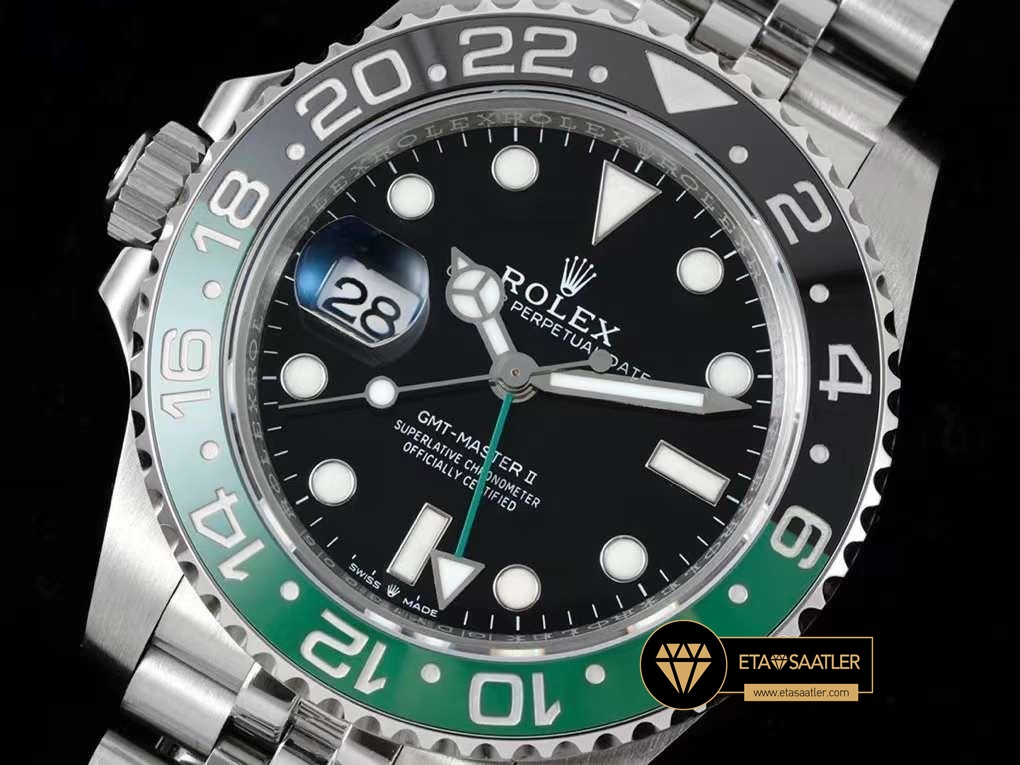 Rolex Gmt-Master II 126720VTNR Sprite Clean Factory 3186 Jubile 904L Super Plus Clone ETA Rolex Gmt-Master II 126720VTNR Sprite Clean Factory 3186 Jubile 904L Super Plus Clone ETA