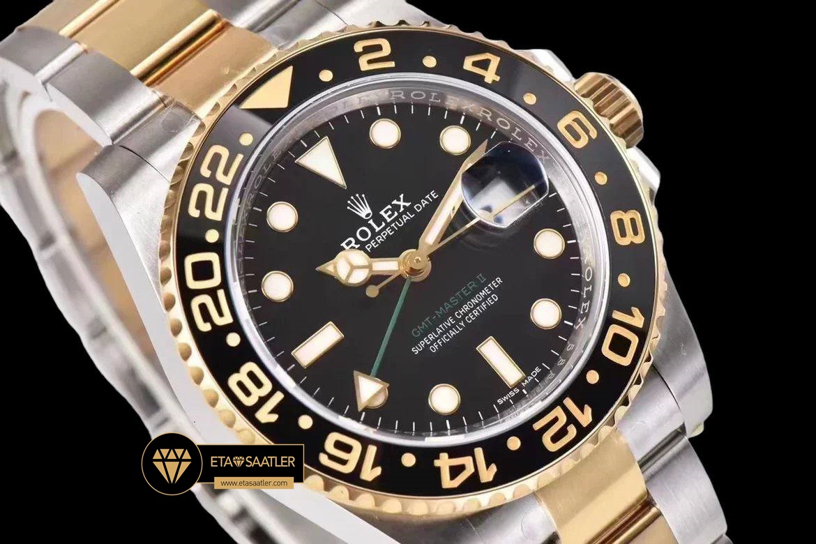 Rolex Gmt-Master II 116713LN Clean Factory 3186 Oyster 904L Super Plus Clone ETA