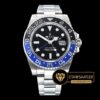 Rolex GMT-Master II 126710BLNR Batman Siyah Kadran 1:1 Super Clone ETA