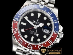 Rolgmt147b Gmt Master Ii 126710 Pepsi 904l Ssss Blk Gmf A2836 01 01