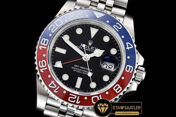 Rolgmt147b Gmt Master Ii 126710 Pepsi 904l Ssss Blk Gmf A2836 01 01