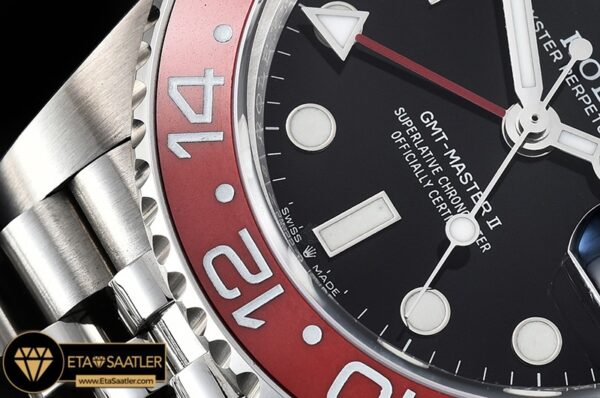 Rolgmt147b Gmt Master Ii 126710 Pepsi 904l Ssss Blk Gmf A2836 03 03