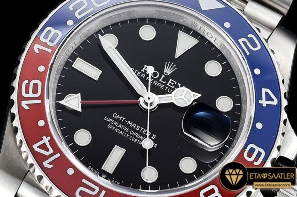Rolgmt147b Gmt Master Ii 126710 Pepsi 904l Ssss Blk Gmf A2836 05 05