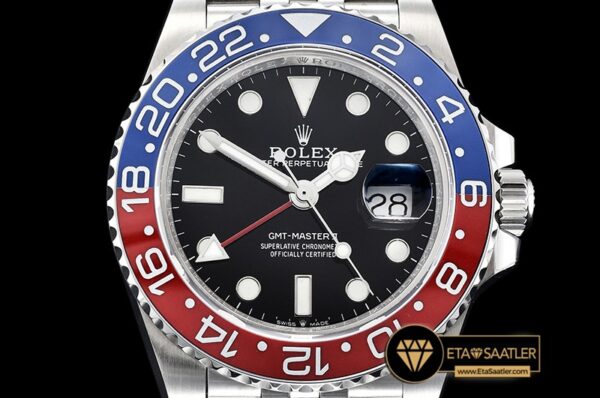 Rolgmt147b Gmt Master Ii 126710 Pepsi 904l Ssss Blk Gmf A2836 07 07
