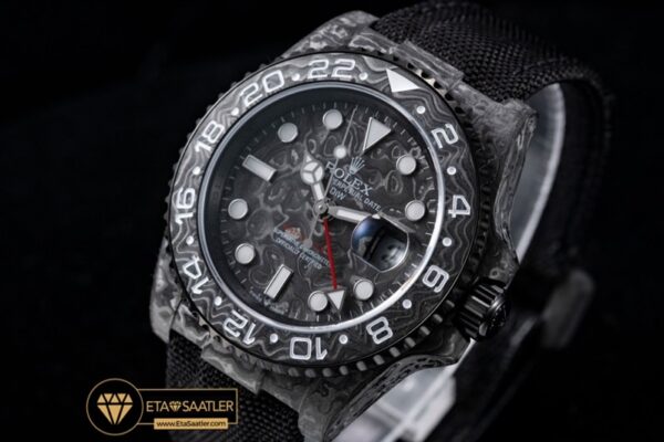 Rolgmt218a rolex gmt diw black 3187 super clone eta 06 06