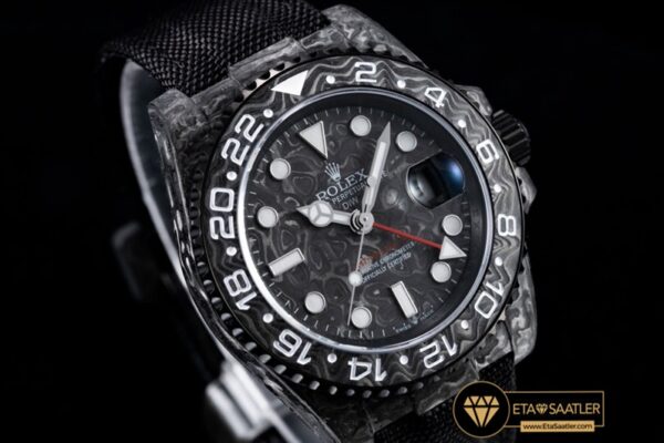 Rolgmt218a rolex gmt diw black 3187 super clone eta 07 07