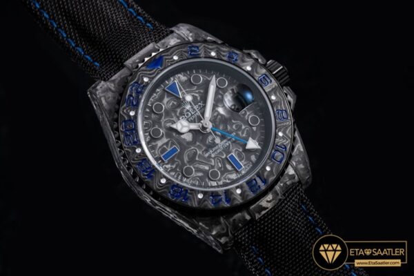 Rolgmt218b rolex gmt diw blue black 3187 super clone eta 04 04