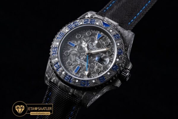 Rolgmt218b rolex gmt diw blue black 3187 super clone eta 05 05