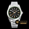 Rolex Milgauss 116400GV Çelik Kasa Siyah Kadran 1:1 Super Clone ETA