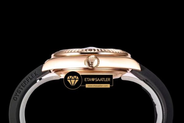 Rolskd018a siyah kadran rolex sky dweller siyah kadran 42mm rose gold kasa super clone eta (7) 07