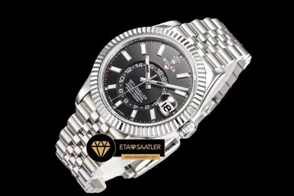 Rolskd021a rolex sky dweller 42mm siyah kadran 904l Çelik jubile super clone eta (3) 03
