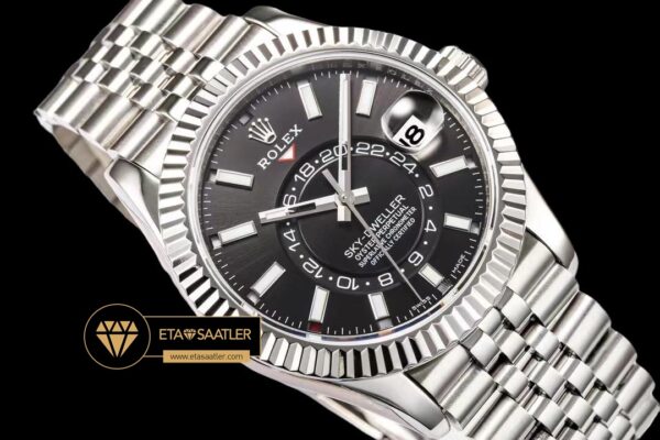 Rolskd021a rolex sky dweller 42mm siyah kadran 904l Çelik jubile super clone eta (4) 04