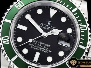 Rolex Submariner 116610LV Kermit 50.Y l 316L V8 1 1 3135 Super Clone ETA