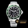 Rolex Submariner 116610LV Kermit 50.Yıl 316L V8 1:1 3135 Super Clone ETA