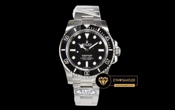 Rolex Submariner 114060LN CLEAN Factory Siyah Seramik Bezel 3130 Super Clone ETA