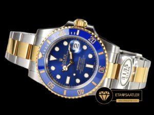 Rolex Submariner 116613LB Mavi CLEAN Factory 18K Altın 3135 Super Clone ETA