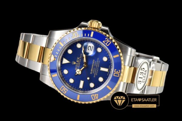 Rolex Submariner 116613LB Mavi CLEAN Factory 18K Altın 3135 Super Clone ETA