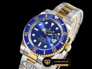 Rolex Submariner 116613LB Mavi CLEAN Factory 18K Altın 3135 Super Clone ETA