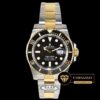 Rolex Submariner 116613LN Siyah CLEAN Factory Çelik Altın 3135 Super Clone ETA