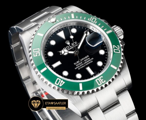 Rolex 41mm Submariner 126610LV Seramik Yeşil Çerçeve 3235 Super Clone ETA