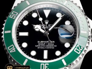 Rolex 41mm Submariner 126610LV Seramik Yeşil Çerçeve 3235 Super Clone ETA