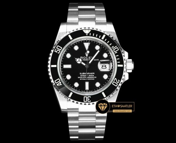 Rolex 41mm Submariner 126610LN Seramik Siyah Çerçeve 3235 Super Clone ETA