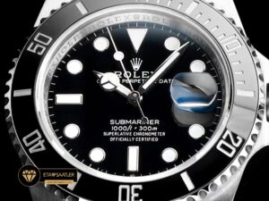 Rolex 41mm Submariner 126610LN Seramik Siyah Çerçeve 3235 Super Clone ETA