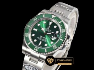 Rolex Submariner 116610LV Yeşil Seramik Bezel CLEAN Factory 3135 Super Clone ETA