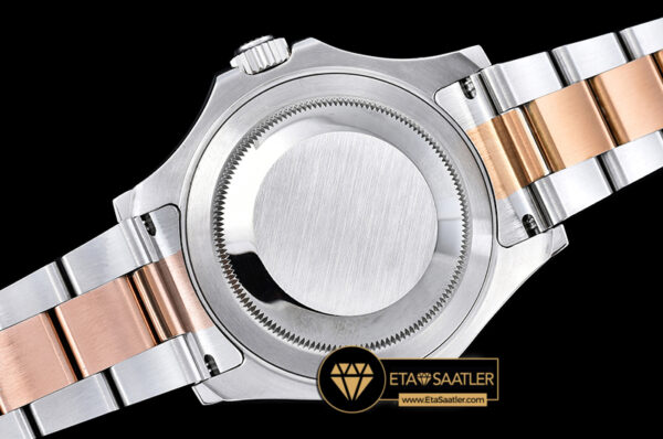 Rolym144 yachtmaster mens 116621 rgss black jf asia 3135 mod rolym144 8