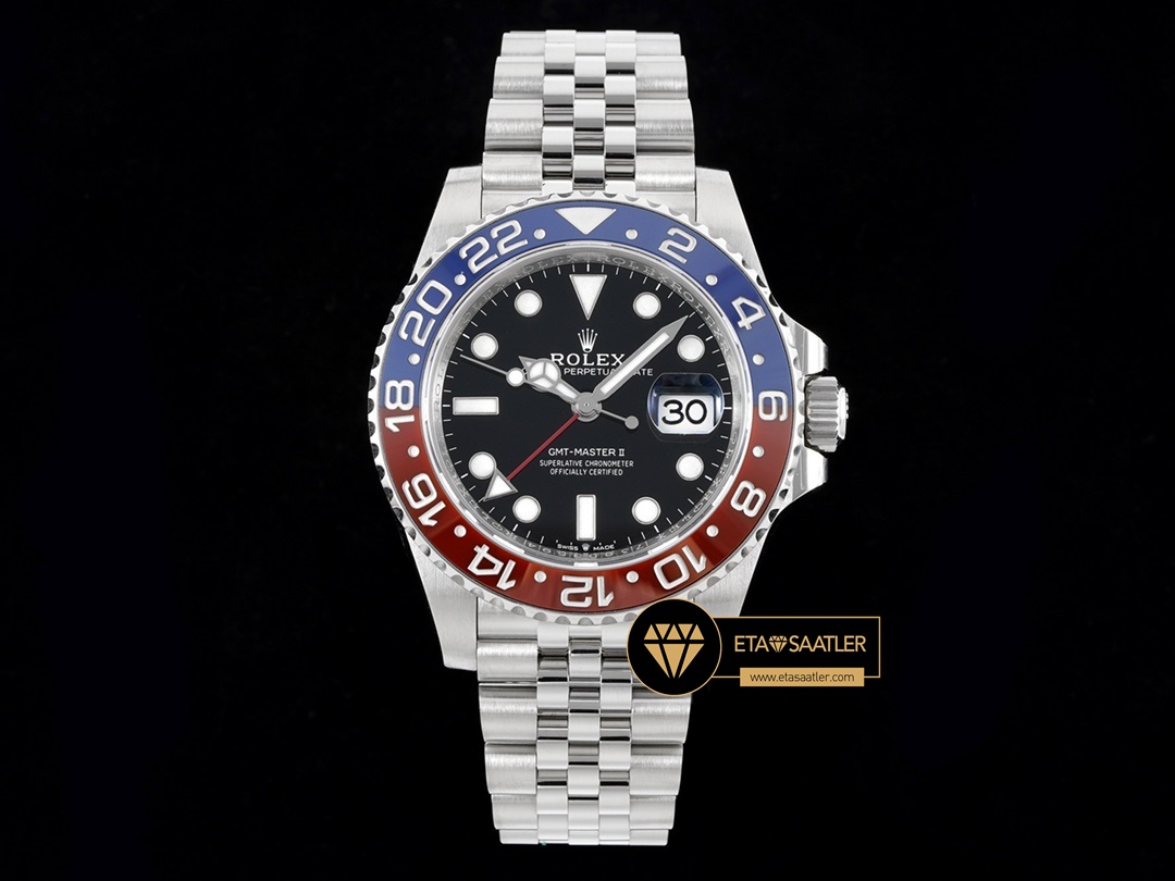 Rolex Gmt-Master II 126710BLRO Pepsi Jubile 3186 Clean Factory Super Plus Clone ETA