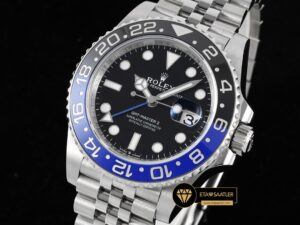 Rolex Gmt-Master II Batman 126710BLNR Jubile 3186 Clean Factory Super Plus Clone ETA