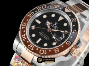 Rolex Gmt-Master II Clean Factory 126711CHNR Rose 3186 Oyster Super Plus Clone ETA