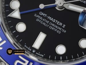 Rolex Gmt-Master II Clean Factory Batman 126710BLNR 3186 Oyster Super Plus Clone ETA
