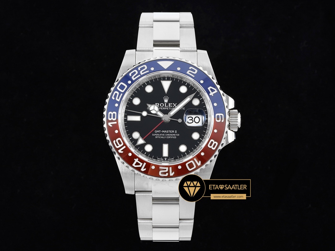 Rolex Gmt-Master II Pepsi 126710BLRO Oyster 3186 Clean Factory Super Plus Clone ETA