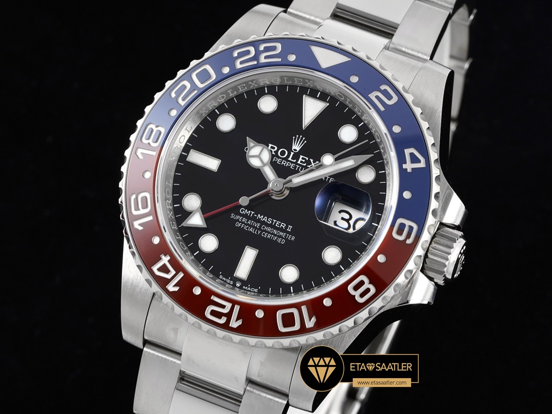 Rolex Gmt-Master II Pepsi 126710BLRO Oyster 3186 Clean Factory Super Plus Clone ETA