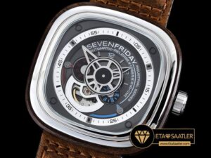 Sf018 Sevenfriday P203 W Ssle Grey Jap Miyota 01