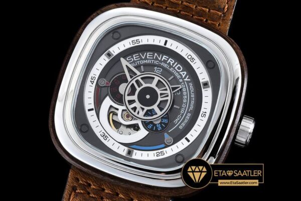 Sf018 sevenfriday p203 w ssle grey jap miyota 01