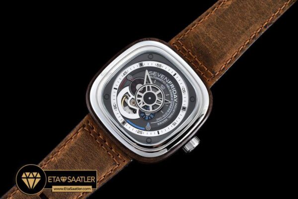 Sf018 sevenfriday p203 w ssle grey jap miyota 13