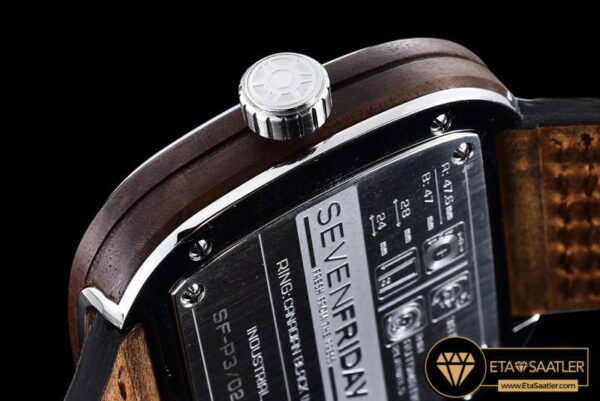 Sf018 sevenfriday p203 w ssle grey jap miyota 16