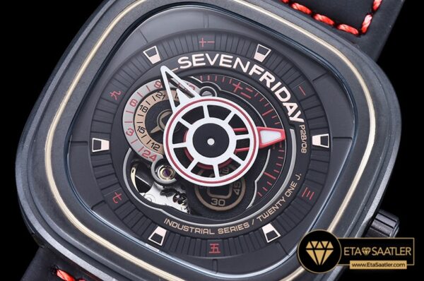 Sf023 sevenfriday lucky edition p2b08 pvdle jap miyota mod 08