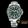 Rolex Submariner 116610LV 904L Yeşil Kadran V9 1:1 2836 Clone ETA