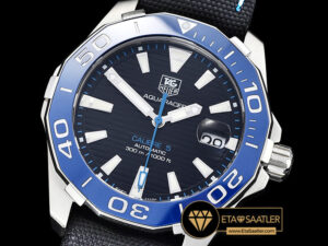 Tag0307 Aquaracer Calibre 5 Cer Blue Ssny Black V6f Asia 2824 Tag0307