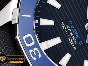 Tag0307 Aquaracer Calibre 5 Cer Blue Ssny Black V6f Asia 2824 Tag0307 2