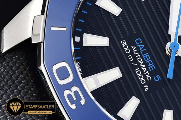 Tag0307 aquaracer calibre 5 cer blue ssny black v6f asia 2824 tag0307 2