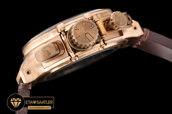 Ubt030 uboat chimera bronze chronograph bzle brown a7750 ubt030 9