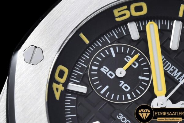 AP0354 – Royal Oak Offshore Diver Chrono SSRU Black JF A3126 modelleri