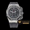 Audemars Piguet Royal Oak Offshore Chronograph Michael Schumacher Titanyum Kasa Siyah Kadran ETA