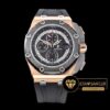 Audemars Piguet Royal Oak Offshore Chronograph Michael Schumacher Pembe Altın Kasa Siyah Kadran ETA